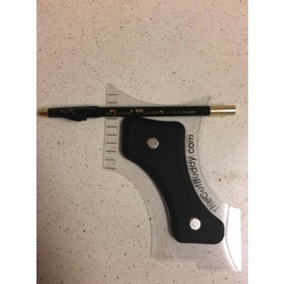 Shaping Styling Tool for Beard Hairline Mustache 100% Clear Timmer Guide - Picture 2 of 2